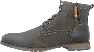 Produktbild von Mavins Boots in Übergrößen Schwarz 3HH0180203 2100 Black PolyurethanNubuck große Herrenschuhe