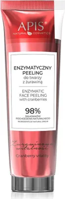 Immagine prodotto di Apis | Peeling enzimatico - 100ml - Profumo di mirtillo rosso - Delicato senza sfregare - Per tutti i tipi di pelle