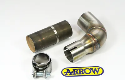 Image de ARROW connecteur d'échappement catalytique approuvé pour Aprilia