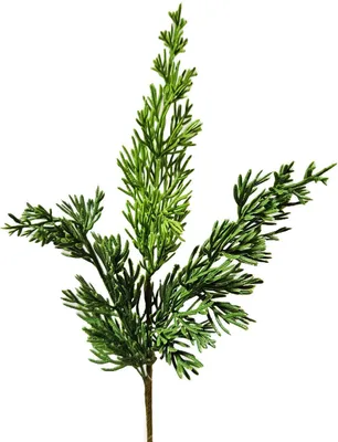 Produktbild von artplants.de Künstlicher Zweig Wacholder STURNYN, grün, 35cm - Deko Wacholderzweig