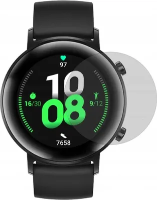 Produktbild von Huawei Watch GT2 42mm ROBUSTES HYBRIDGLAS SCHUTZ 3D 7H VOLLBILD