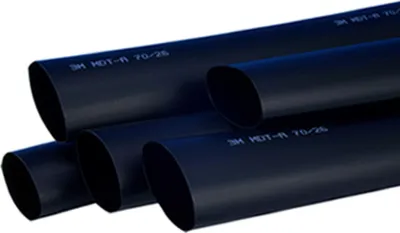 Produktbild von 3M Deutschland Warmschrumpfschlauch Rolle 9,5/4,8 mm,sw,dünnw. HSR sw (7100235045)