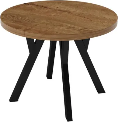 Produktbild von Design Esstisch Holz Tische Esszimmer Möbel Runden Tische Modern Neu