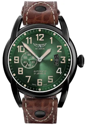 Zdjęcie produktu dla Zegarek Aviator V.3.18.5.313.4 brązowy