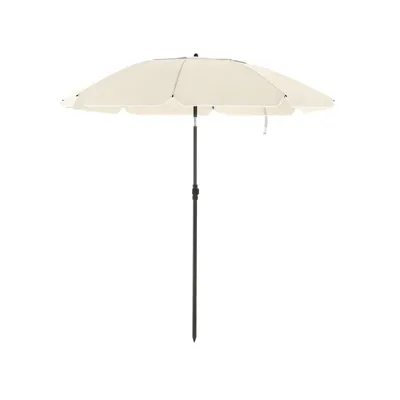 Produktbild von Famanu Sonnenschirm - Langlebig und kippbar - Beige - 200 cm