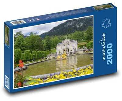 Obrázok produktu pre martinpuzzle - Puzzle 2000 - Paláce Linderhof - záhrada paláca