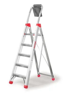 Obrázok produktu pre Rebrík Lady5, Hliníkový Profesionálny Rebrík 5 Stupňov - Dr Lady5