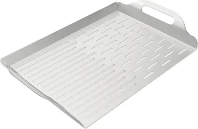 Produktbild von TENNEKER Grilltray Edelstahl 40,6x25,4 cm