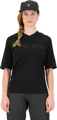 Produktbild von Mons Royale Redwood Vt Kurzarm Enduro Trikot Schwarz XS Damen Schwarz XS
