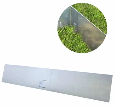 Immagine prodotto di Bordure per Aiuole in metallo 13,5 cm x 120 cm  un colore | Aiuole giardino | Cordoli per aiuole, colore: senza colore