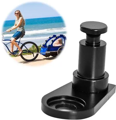 Obrázok produktu pre Univerzálny držiak na detský bicykel Koppeling, jednoduchá montáž, čierny