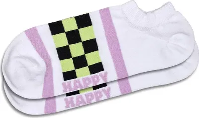 Image de Happy Socks Checked Stripe Chaussettes invisibles Multicolores EU 41-46 Hommes,Femmes Multicolores EU 41-46