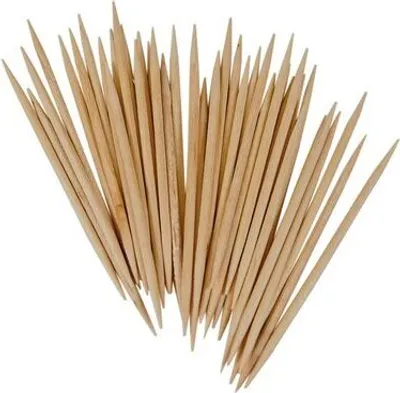 Produktbild von 25000x Zahnstocher aus Holz rund Ø2mm 65mm