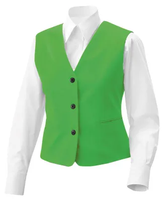 Produktbild von Damen Weste Gillette lemongreen, 2XL : 2XL : lemon green : 65% Polyester 35% Baumwolle