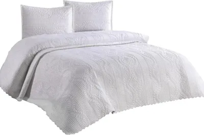 Produktbild von L'Essentiel Linge de Maison, Sena - Cream, Tagesdecken, Creme, Baumwolle, 230 x 250 cm