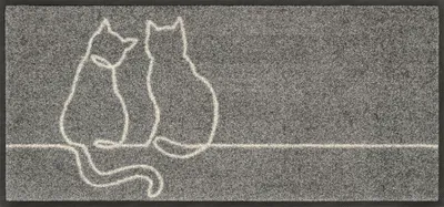 Produktbild von Kleen-Tex Wash+Dry Design Waschbarer Türvorleger Läufer - Lovetails