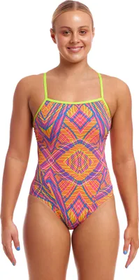 Produktbild von Funkita Single Strap Badeanzug Rosa AUS 12 Damen Rosa AUS 12