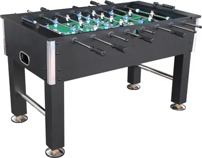 Produktbild von L.A. Sports Kicker Table Liverpool Profi Kickertisch 5" schwarz chrome