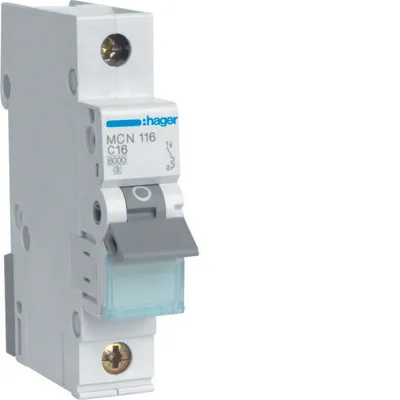 Produktbild von Hager MCN116E, 230 - 400 V
