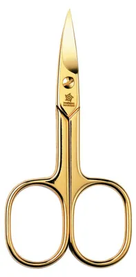Produktbild von Pfeilring Nagelschere, 9 cm, vergoldet