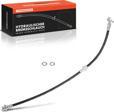 Produktbild von Frankberg 1x Bremsschlauch Bremsschläuche Vorderachse Links für Nissan Cube Z12 Tiida C11 2007-2014