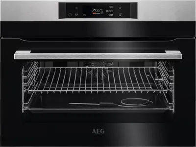 Produktbild von AEG Einbaubackofen S8000 Edelstahl KEK742280M