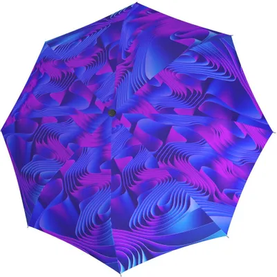Produktbild von Knirps T.200 Duomatic Regenschirm Taschenschirm Schirm sturmfest waves ice