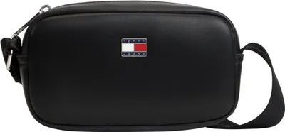 Produktbild von Tommy Jeans Damen Crossbody Bag Tasche Daily Elevated mit Metall-Logo, Schwarz (