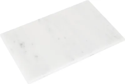 Produktbild von Rechteckiges Marmor-Schneidebrett – 40 cm x 30 cm – Weiß