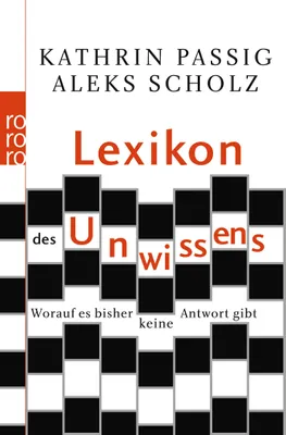 Produktbild von Lexikon des Unwissens