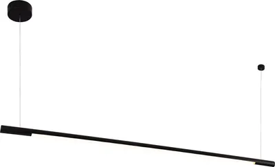 Immagine prodotto di Lampadario a LED ORGANIC nero 26 W, bianco caldo 2210 lm, metallo, dimensioni: 140 x 150 x 2 cm, IP20, Maxlight