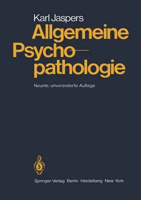 Obrázok produktu pre Allgemeine Psychopathologie
