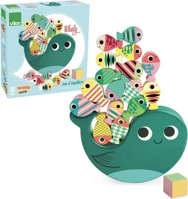 Produktbild von Vilac Holz-Balance-Spiel Wal Walspielzeug Ingela P. Arrhenius
