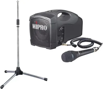 Immagine prodotto di Altoparlante Mipro MA-101C con microfono e supporto