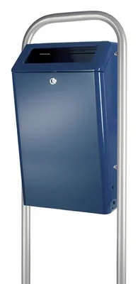 Produktbild von Abfallbehälter für draussen 50 Liter blau (31031641)