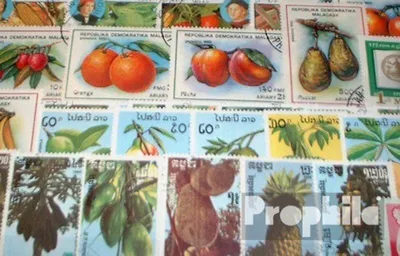 Produktbild von Briefmarken Motive 50 verschiedene Früchte Marken
