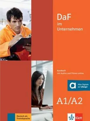 Produktbild von DaF im Unternehmen A1-A2. Kursbuch + Audio- und Videodateien online