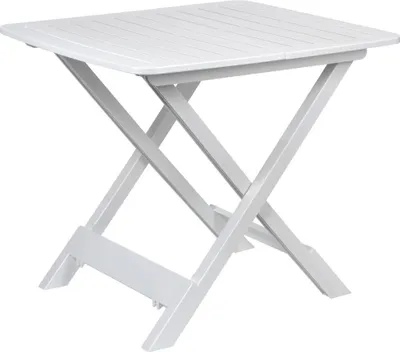 Produktbild von Klappbarer Balkontisch weiß 50 cm