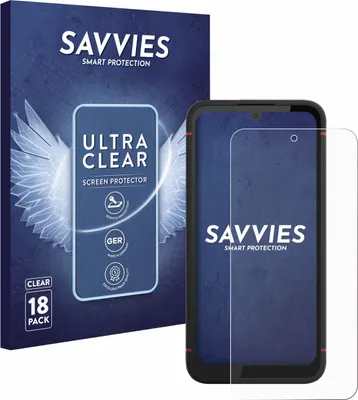 Produktbild von 18x Für Volla Phone X23 Schutzfolie Savvies Displayschutz Display Schutz Folie Klar Transparent