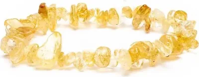 Zdjęcie produktu dla Bransoletka Cytrynowa Chipsy Gumka - opakowanie 3 szt. - ±0,7cm