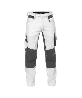 Produktbild von Dassy Stretch-Malerhose Dynax PESCO41 201019 Gr. 50-MINUS weiß/anthrazitgrau