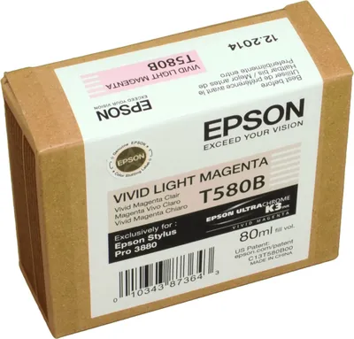 Produktbild von Epson Tinte C13T580B00 vivid light magenta T580B