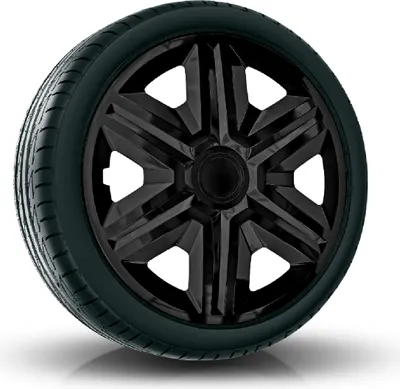 Produktbild von Radkappen Radzierblenden (4Stück) 16 Zoll schwarz ACTION Z458556
