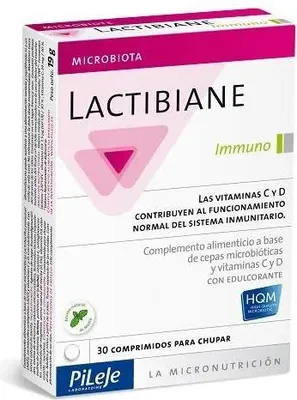 A product box for Lactibiane Immuno.