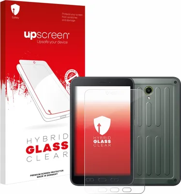 Produktbild von upscreen Schutzglas für Samsung Galaxy Tab Active 5 (Hochformat) Schutzfolie Panzer Folie Glas Display Schutz klar