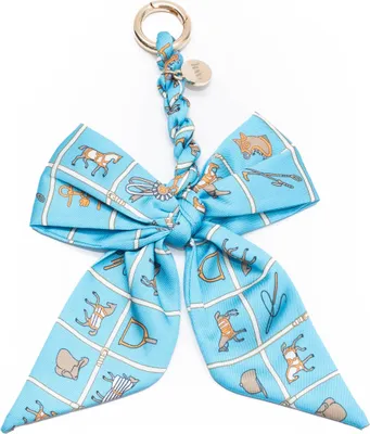 Produktbild von Bag Charm - Parisian Bow - Blue