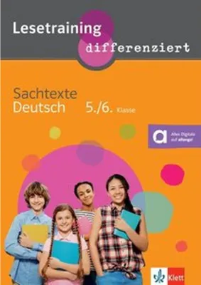 Obrázok produktu pre Lesetraining DIFFERENZIERT - Sachtexte 5/6. Buch + online