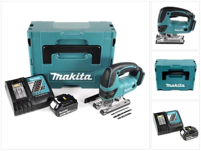 Produktbild von Makita DJV 180 RF1J Akku Stichsäge 18V + 1x Akku 3,0Ah + Ladegerät + Makpac