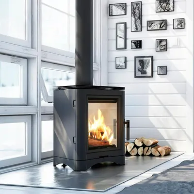 Produktbild von Gußeisen Kaminofen KRATKI K5 Ø 150 7 kW