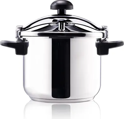 Image de TAURUS Classic Moments 6L - 6 l - Céramique - Gaz - Induction - Dessus scellé - Acier inoxydable - Acier inoxydable - Noir